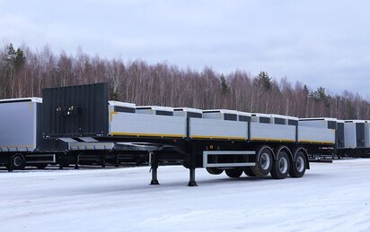 Полуприцеп бортовой Тонар B3-13 9888