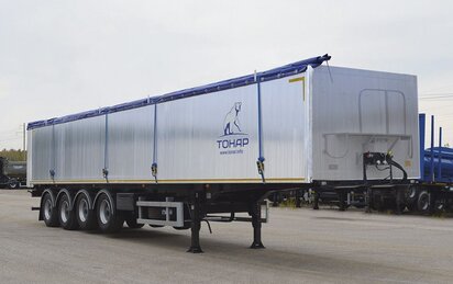 Полуприцеп со сдвижными полами Тонар SDP4-82 модель 9586