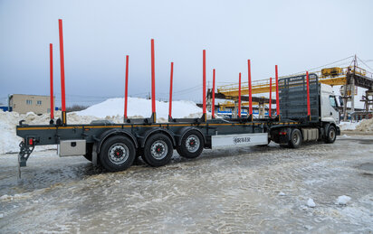 Полуприцеп-сортиментовоз BRAVER BC-310D