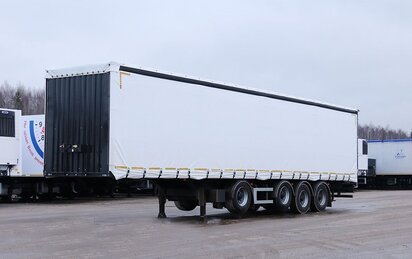 Тентованный полуприцеп Тонар T4-13V/VK, модель 97883